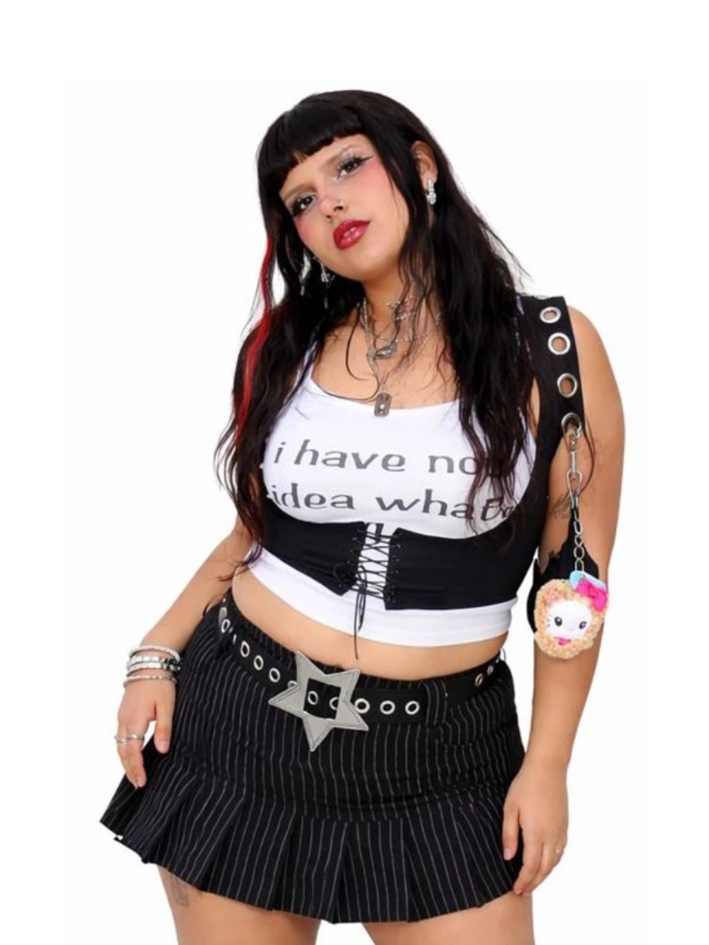 moving sale 💕 - NWOT tunnel vision black ren faire vest size small